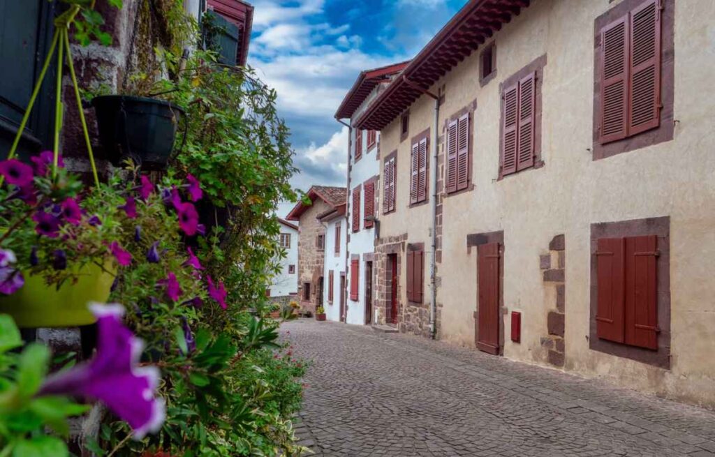 he first steps of the Camino de Santiago from Saint Jean Pied de Port