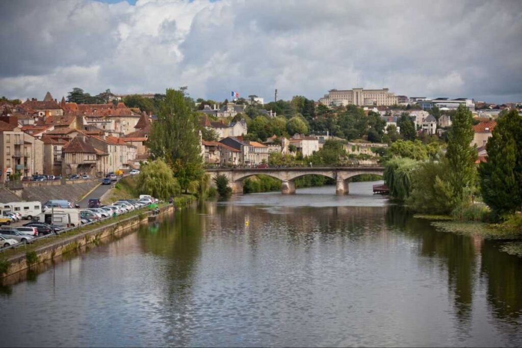 Perigord town in France