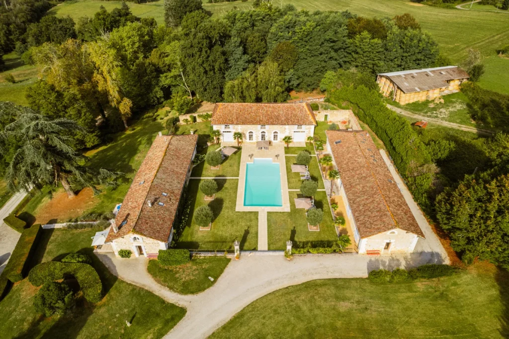 Luxury French château estate ideal for rent a castle experience in countryside